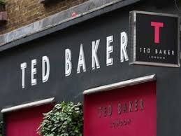 Ted Baker Canada storefront showcasing stylish window displays and elegant fashion pieces.
